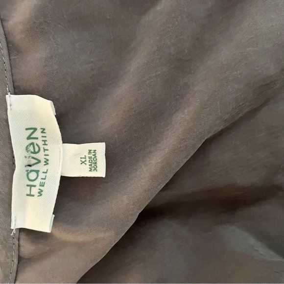 Haven Well Within Natural Luxe Sleep Nightgown Slip Vegan‎ Silk XL - Picture 2 of 8